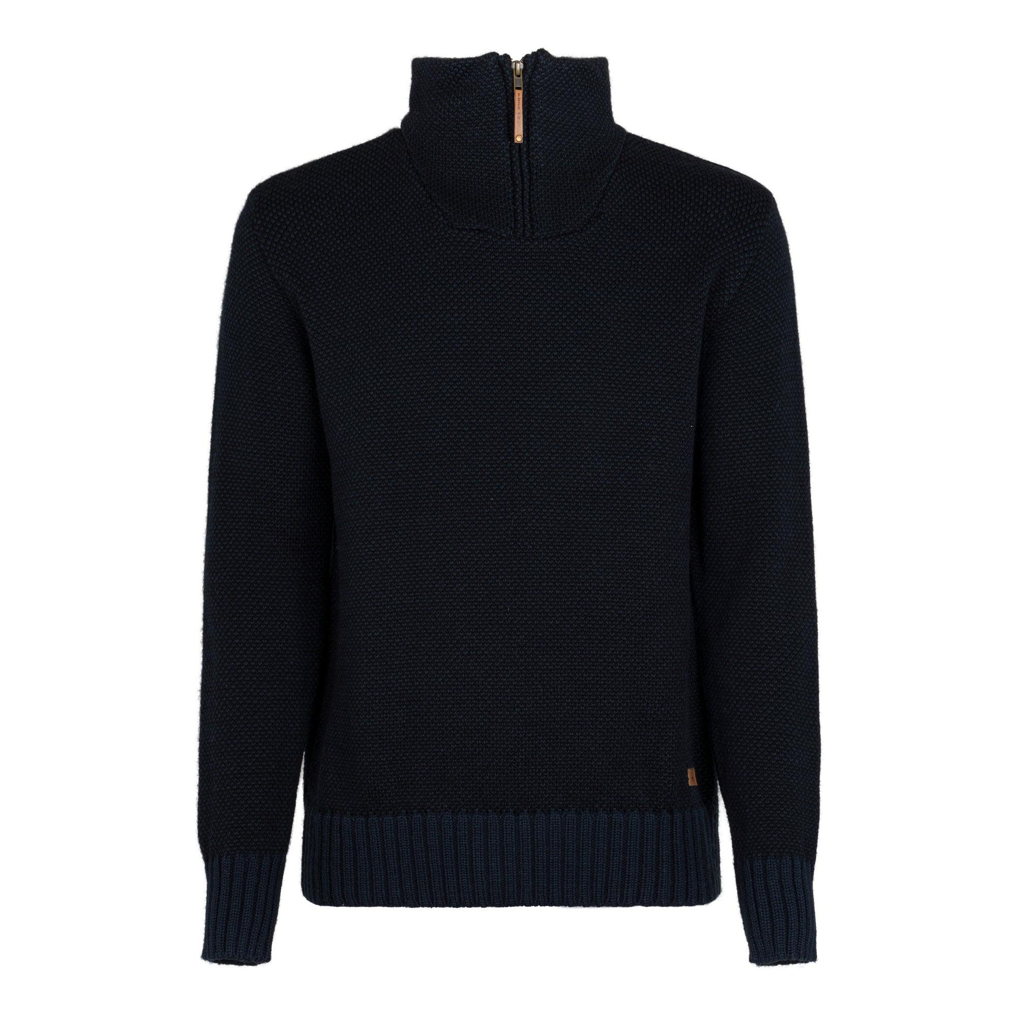DAI 1/2 ZIP SWEATER - Fuza Wool