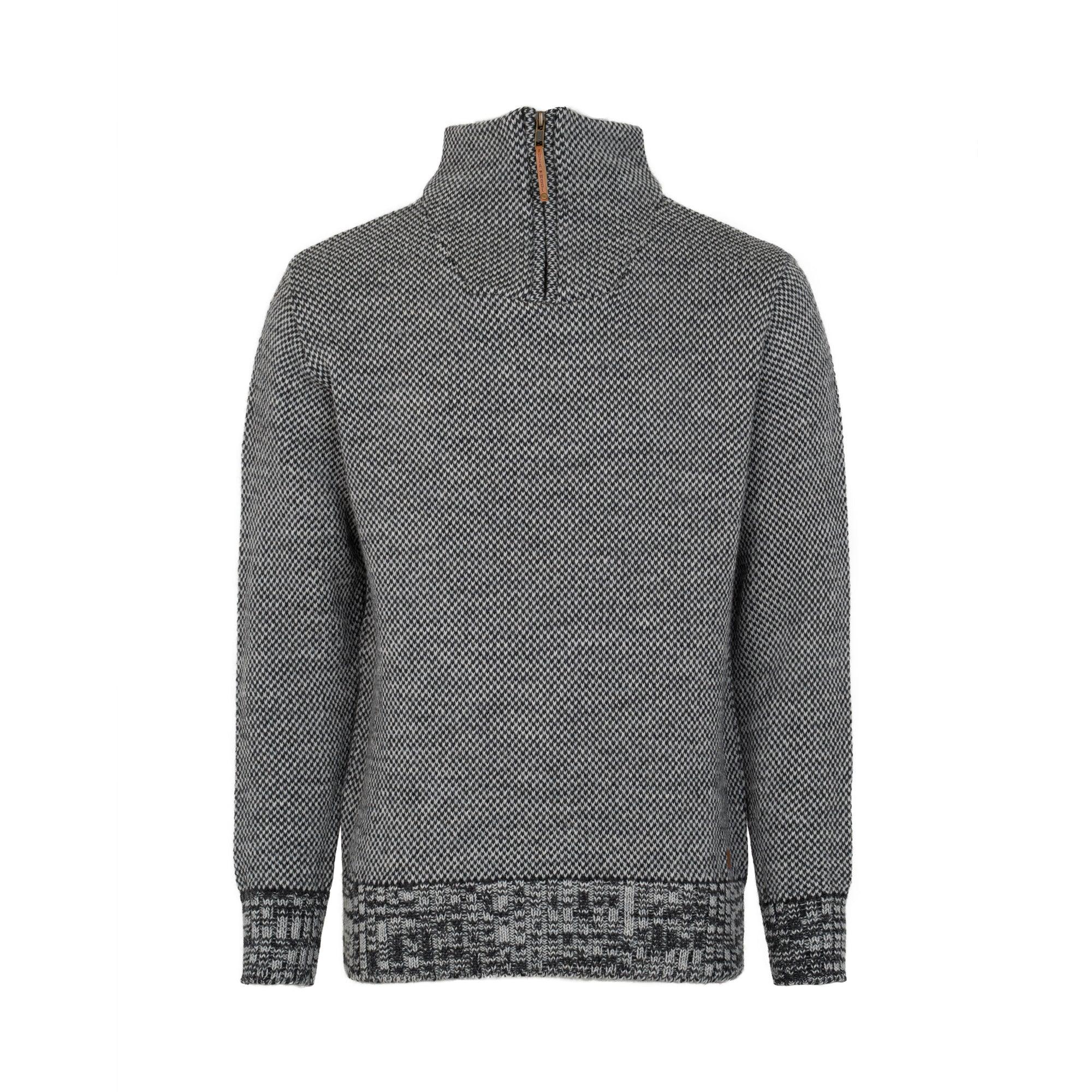 DAI 1/2 ZIP SWEATER - Fuza Wool