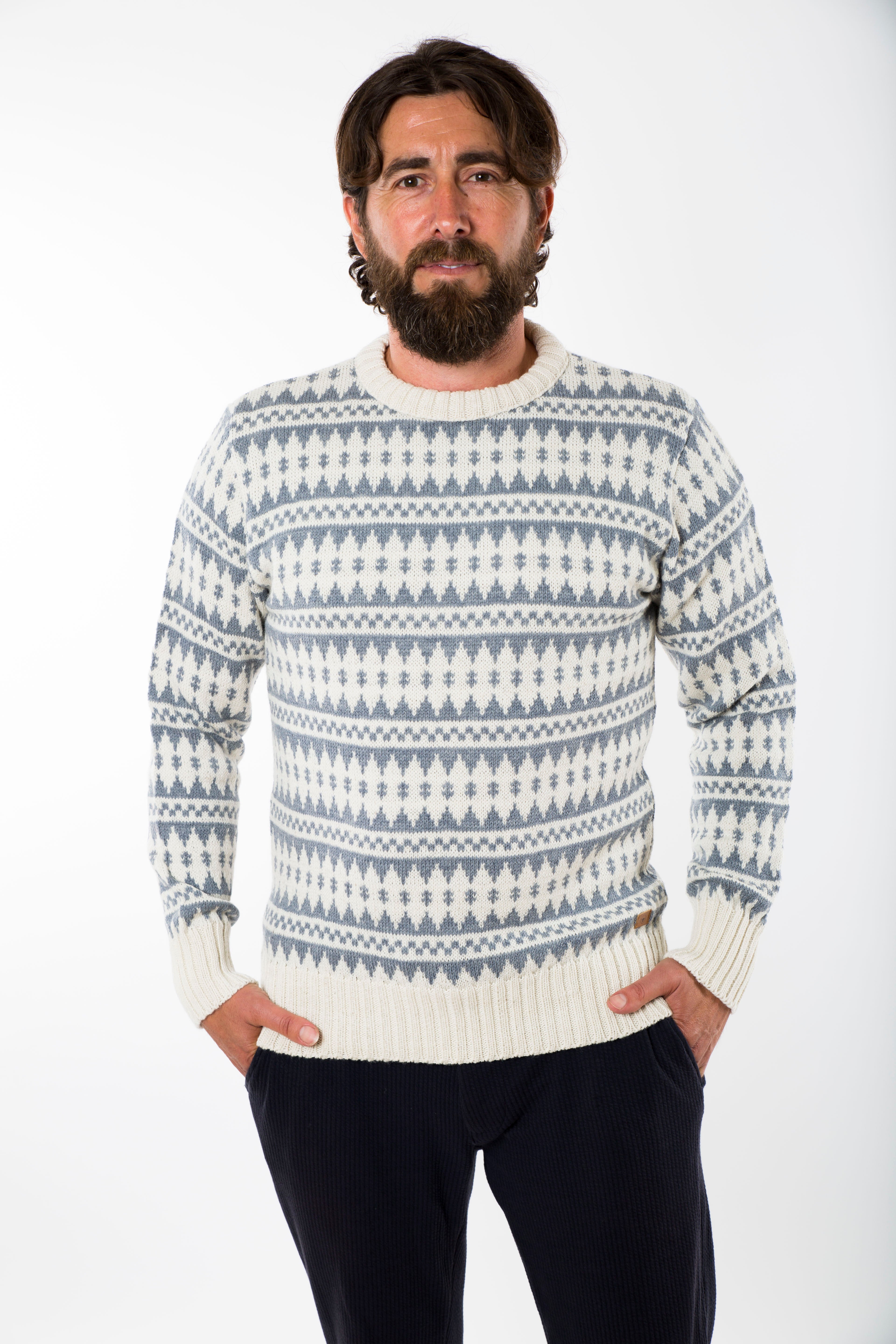 GORM SWEATER ROUND NECK - Fuza Wool