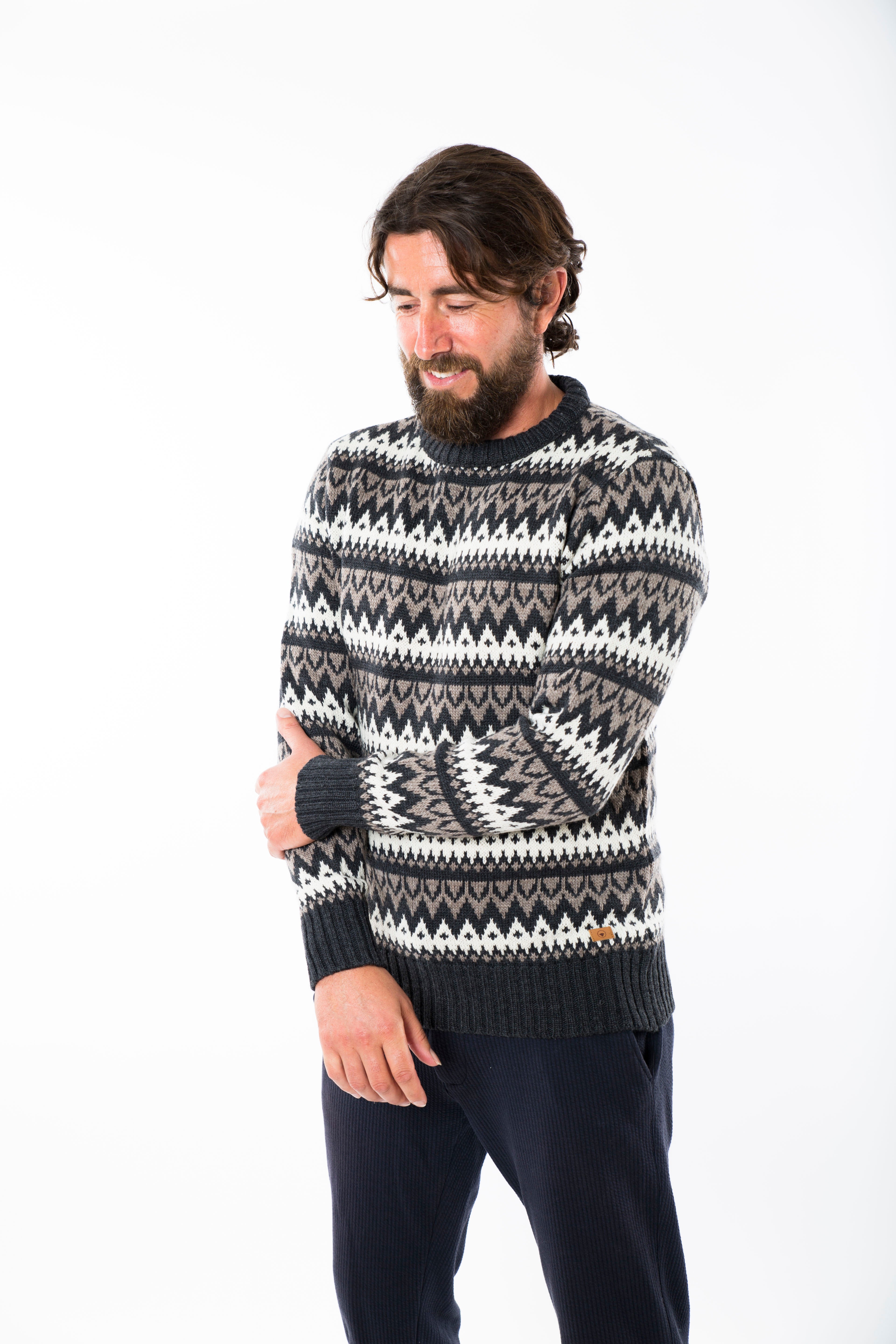 HALFDAN SWEATER - Fuza Wool