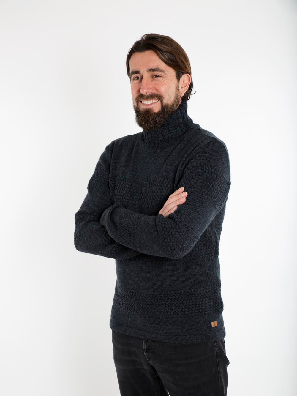 NYHAVN SWEATER HIGH NECK - Fuza Wool