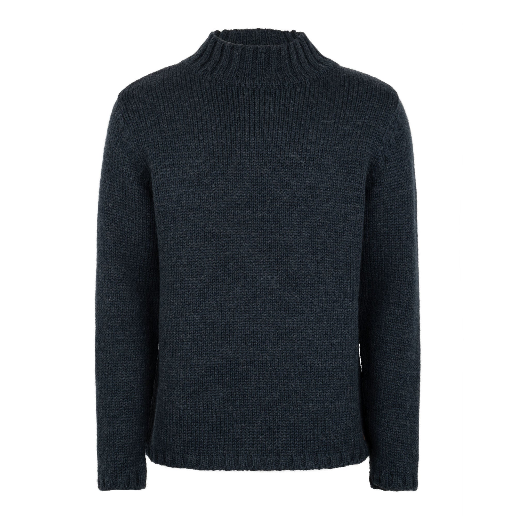 POUL SWEATER HIGH NECK - Fuza Wool