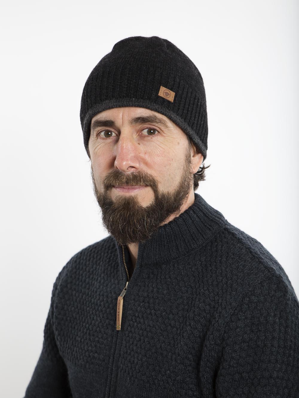 RIB BEANIE REVERSIBLE - Fuza Wool
