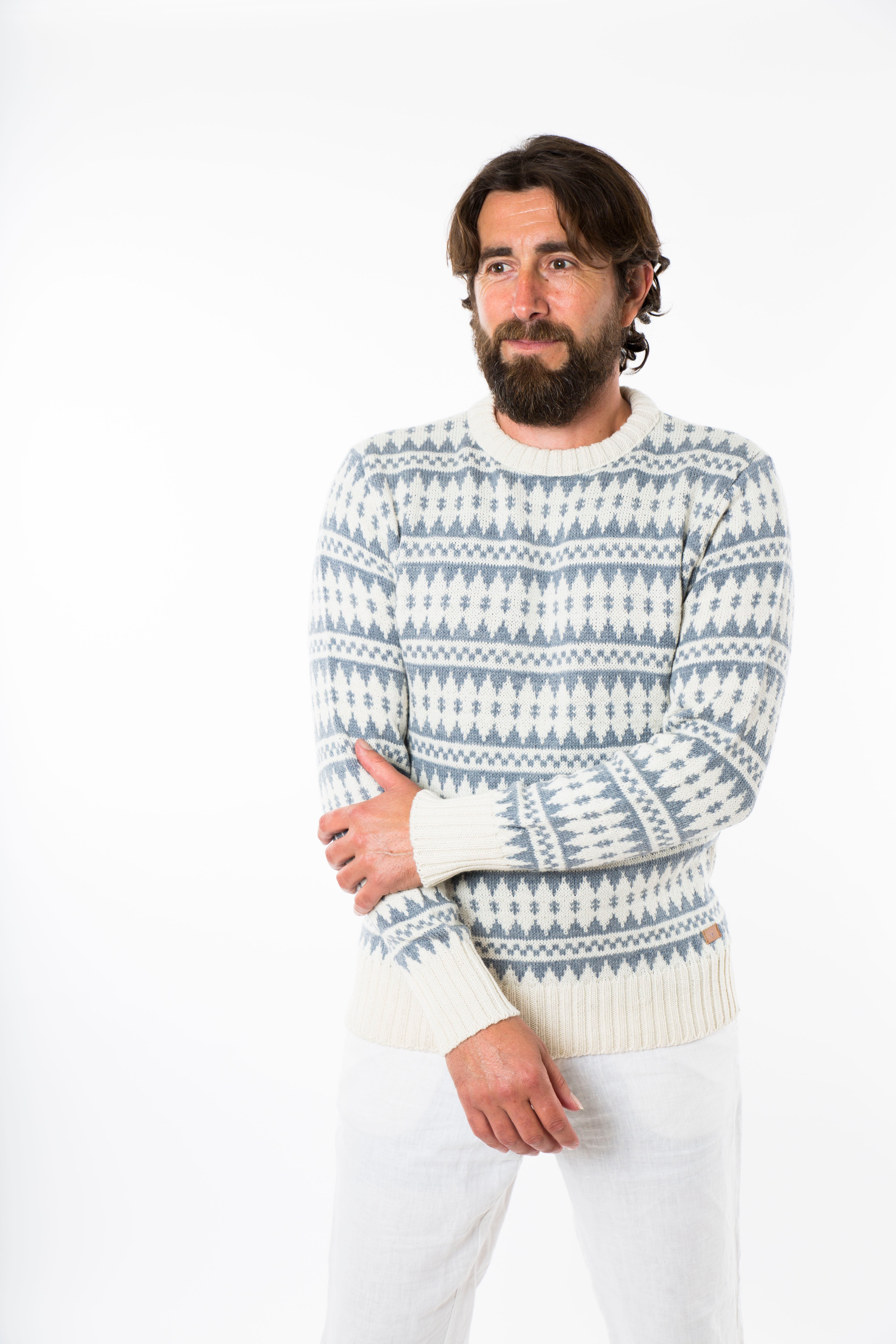 GORM SWEATER ROUND NECK - Fuza Wool