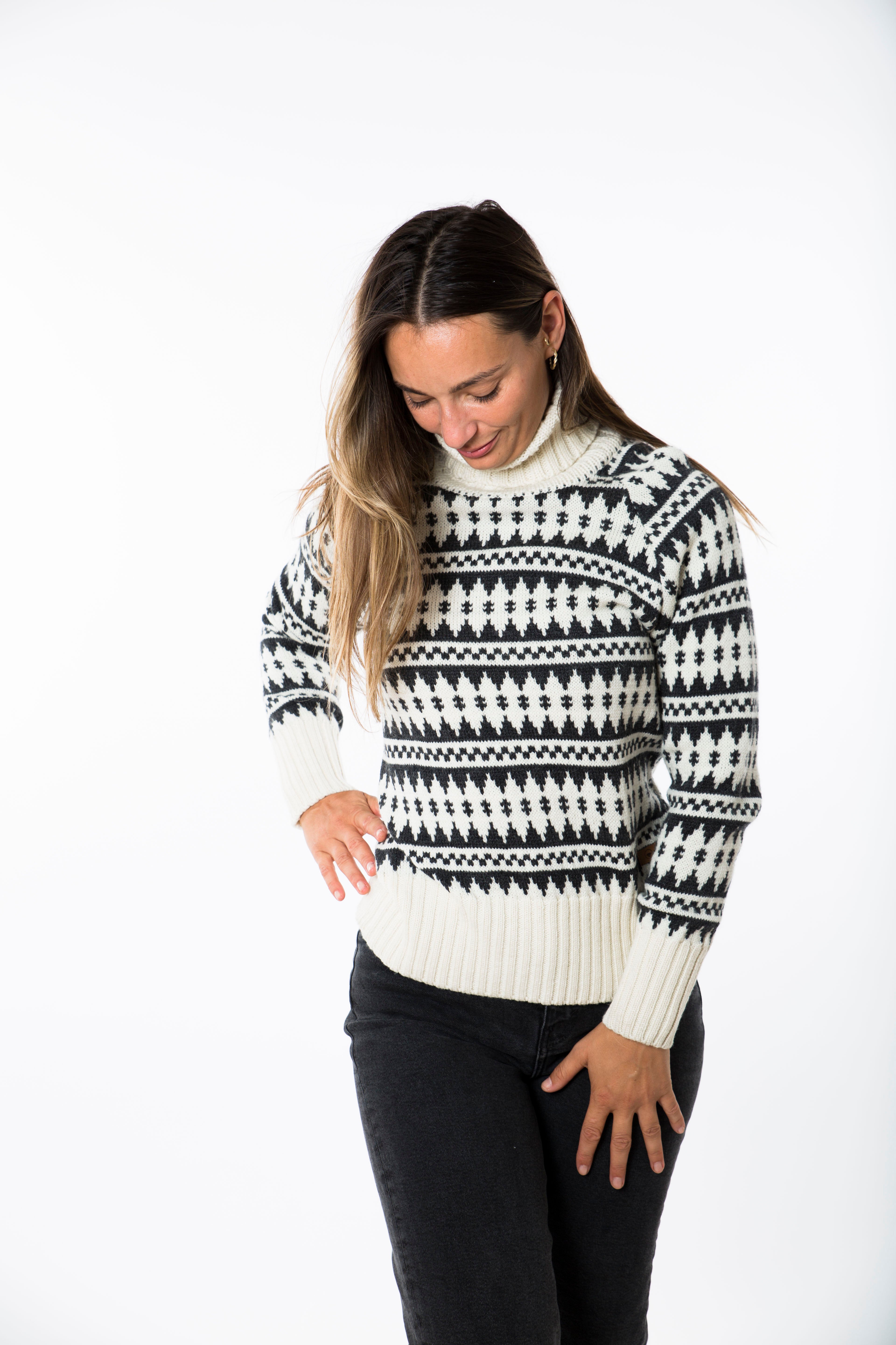 GUNHILD SWEATER - Fuza Wool