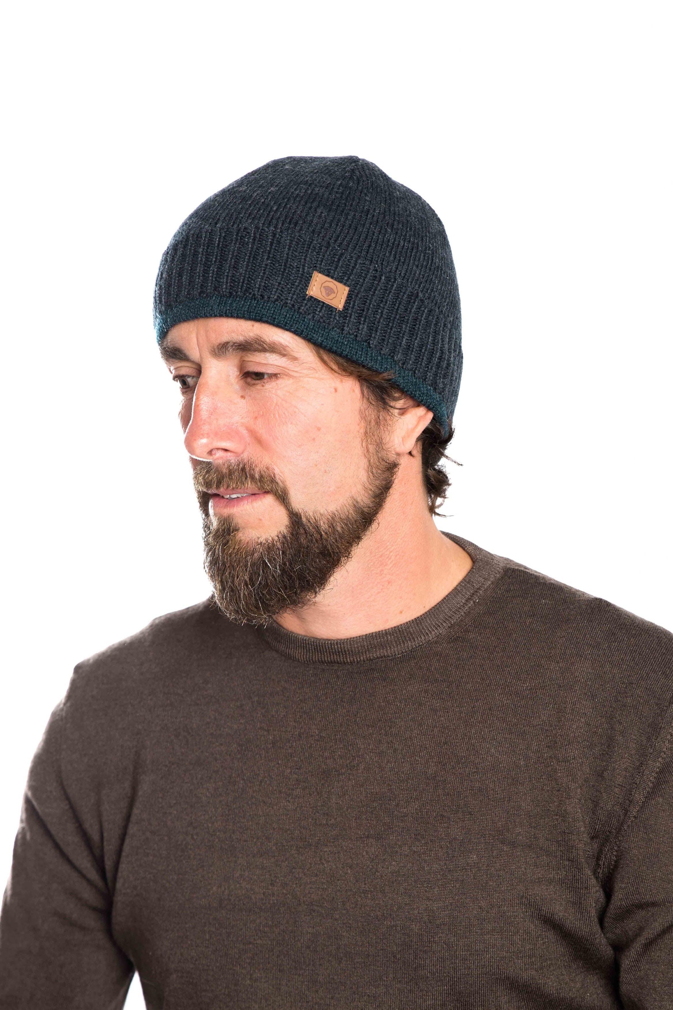 RIB BEANIE REVERSIBLE