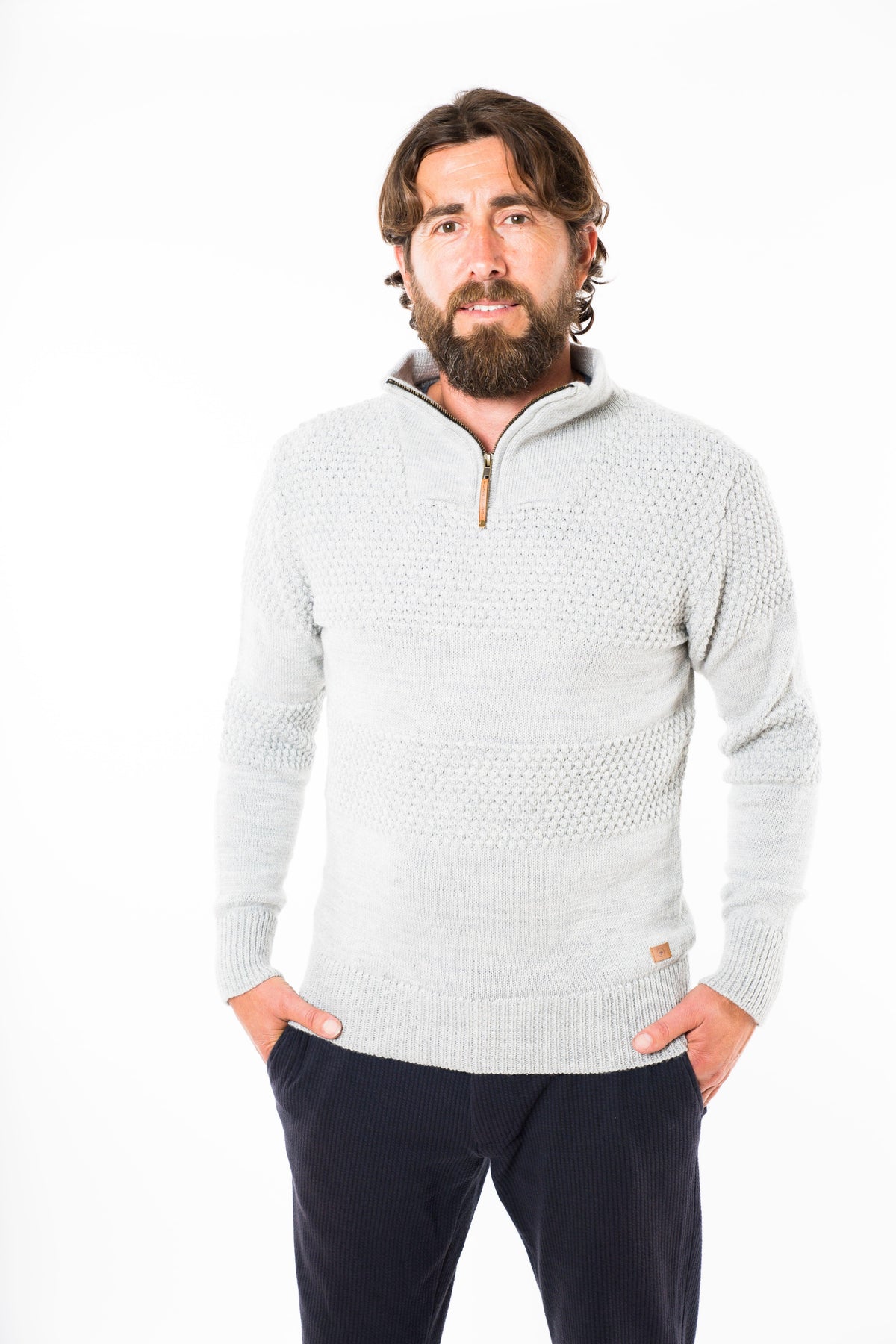 Fuza Wool Uld sweater herre I Køb sweaters fra Fuza Wool her