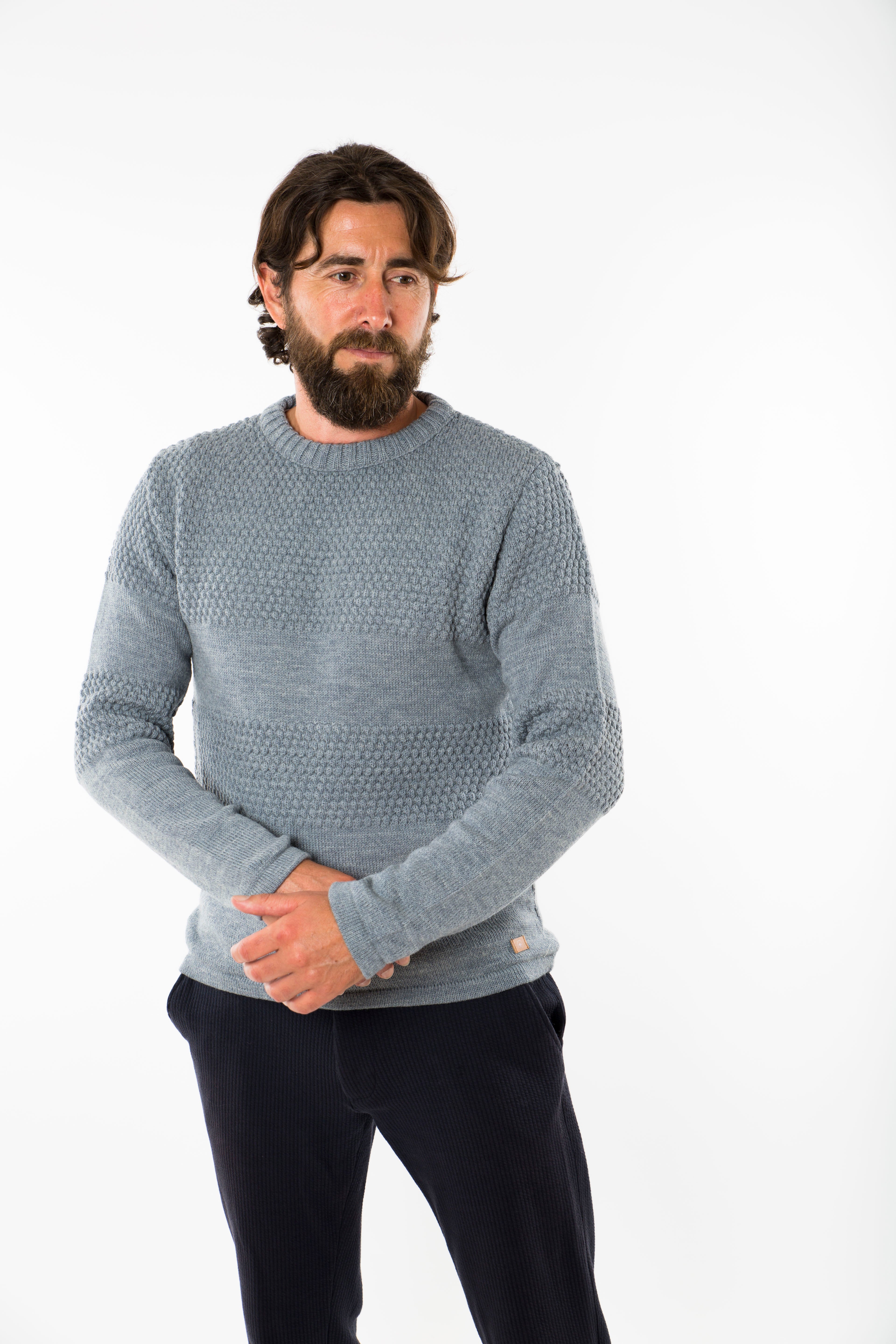 NYHAVN SWEATER ROUND NECK - Fuza Wool