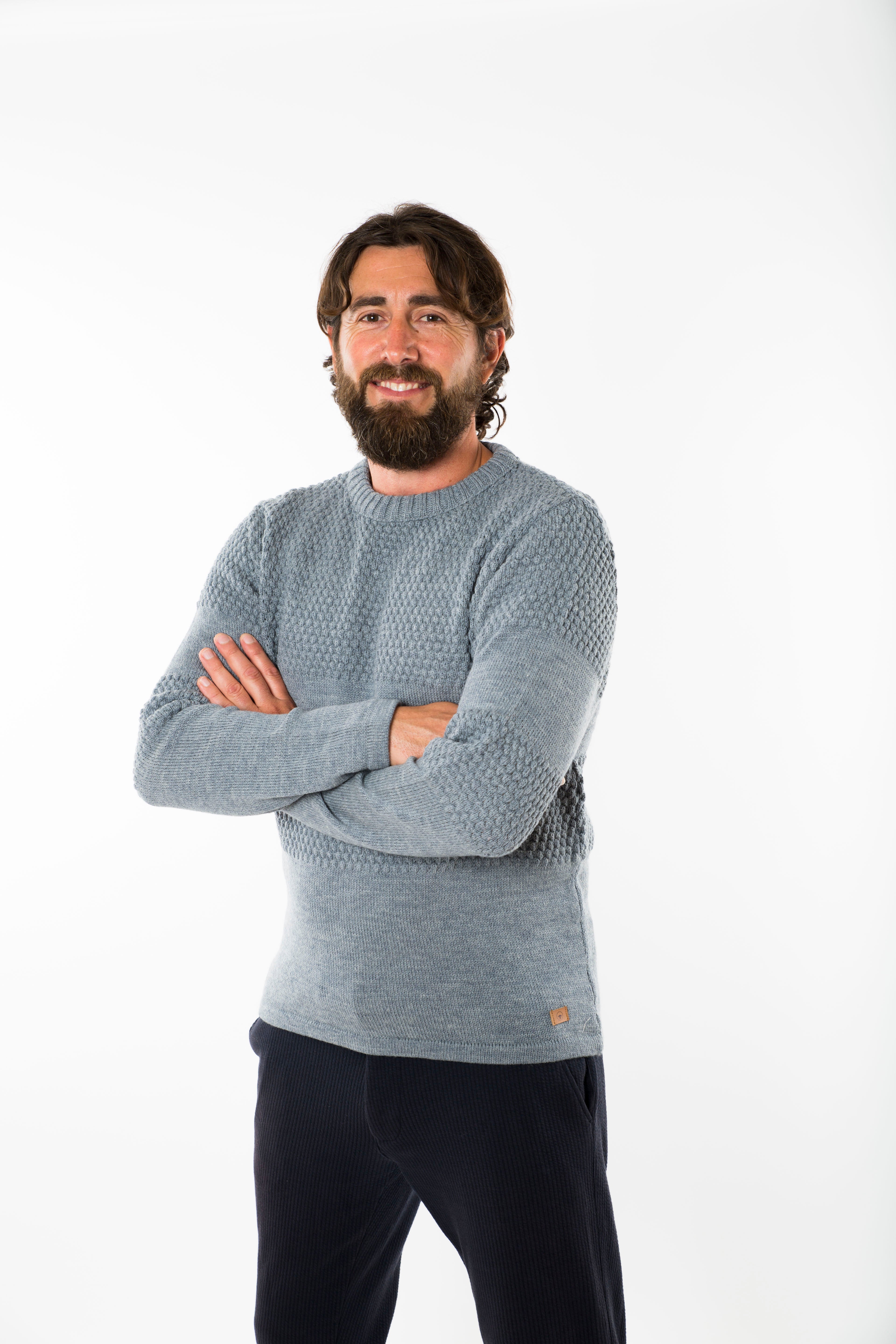 NYHAVN SWEATER ROUND NECK - Fuza Wool